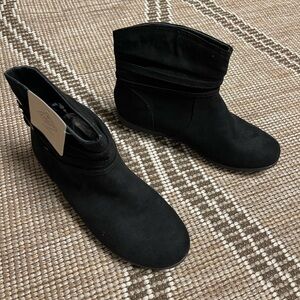 Black Suede Ankle Boots
